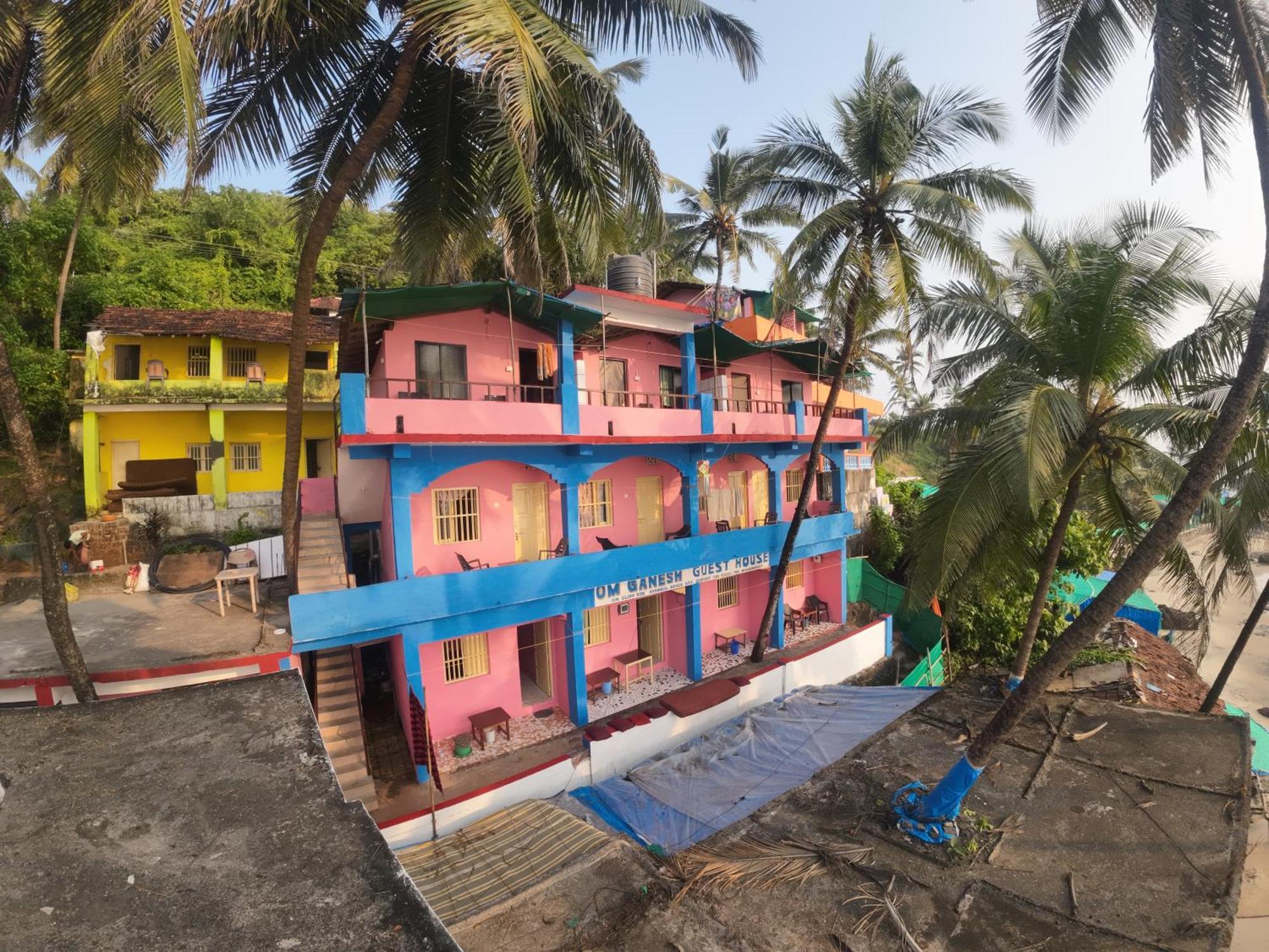 Om Ganesh Guest House Cliffside Arambol Εξωτερικό φωτογραφία